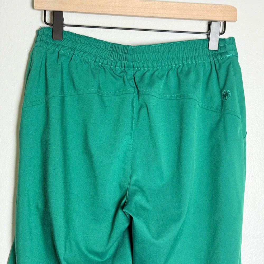 Healing Hands Womens Scrub Pants SP Green Stretch‎ Waist Nurse Medical Caretaker